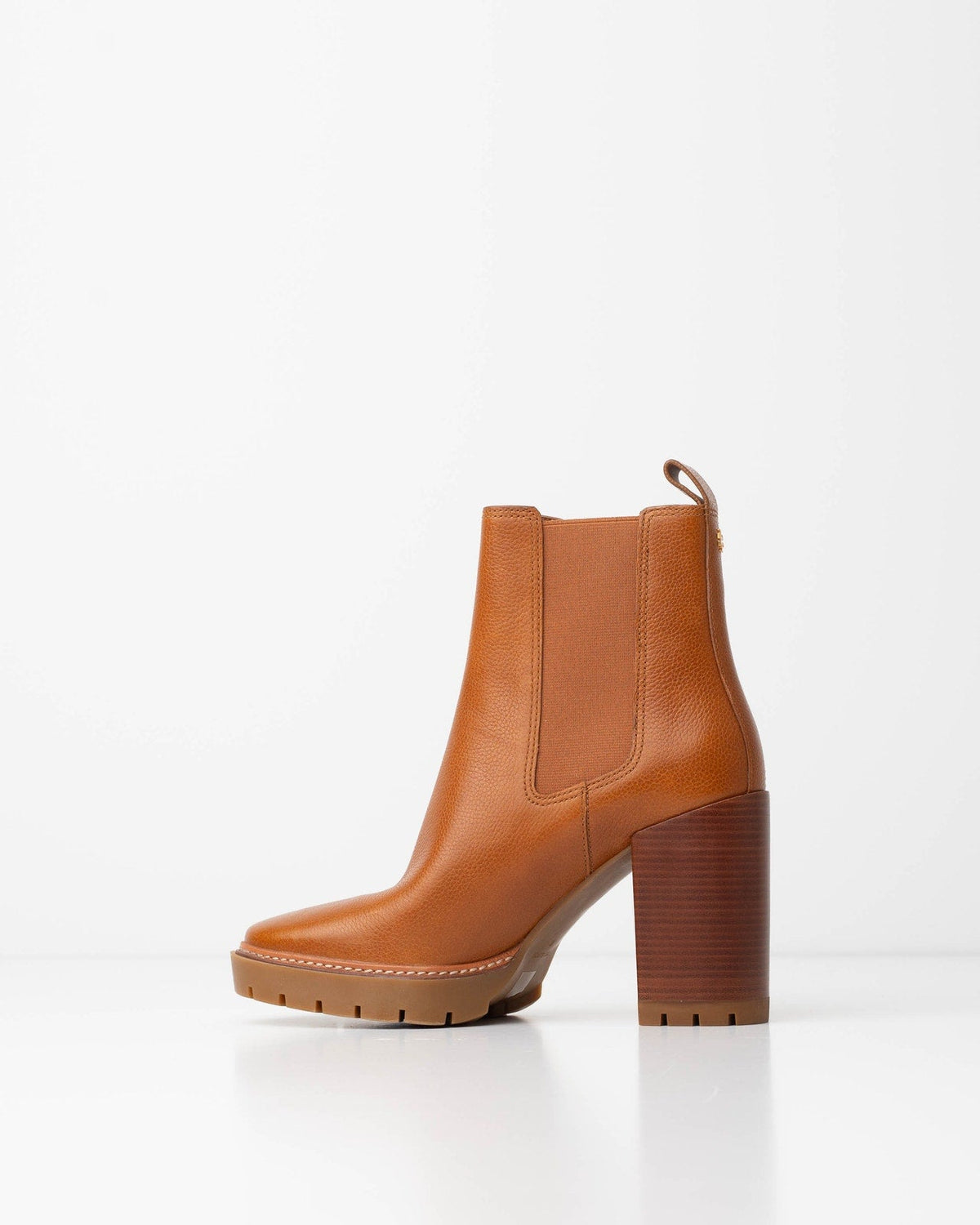 Tory Burch Carson Lug Sole High Heel Boots — Size 10 NWT