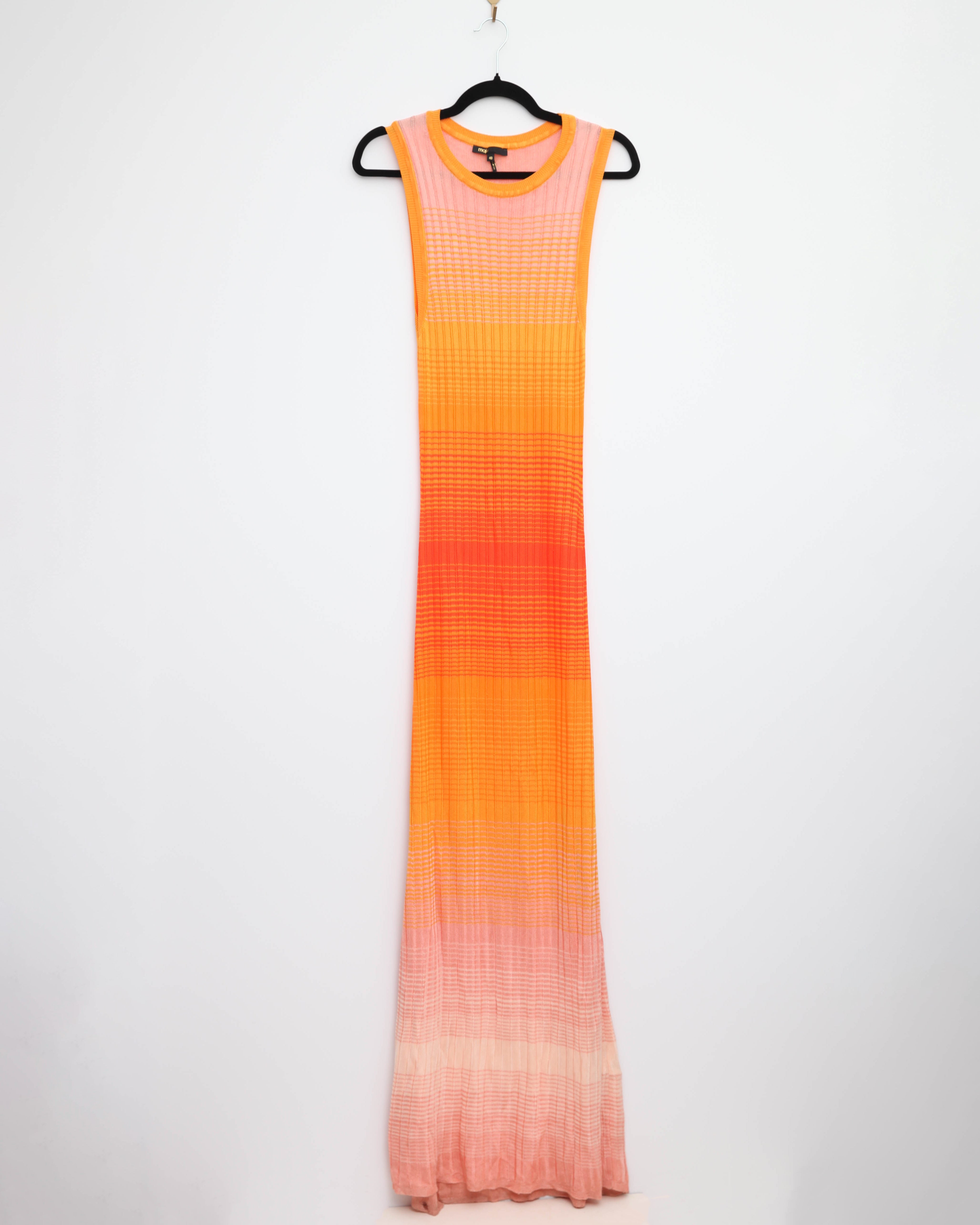 Maje Tie-Dye Knit Maxi Dress – Size FR 40 / US L