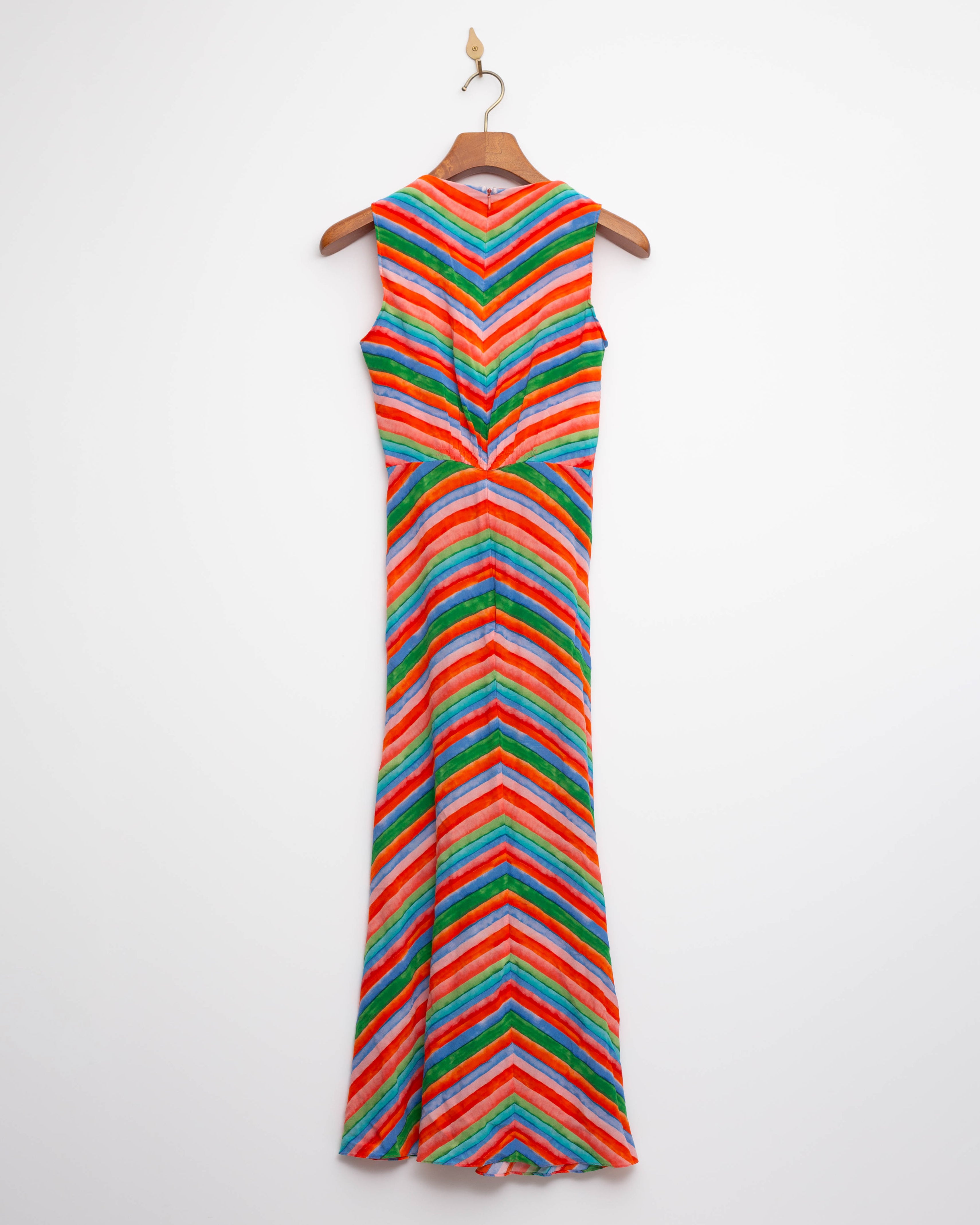 SALONI Striped Lea Dress - Size 2