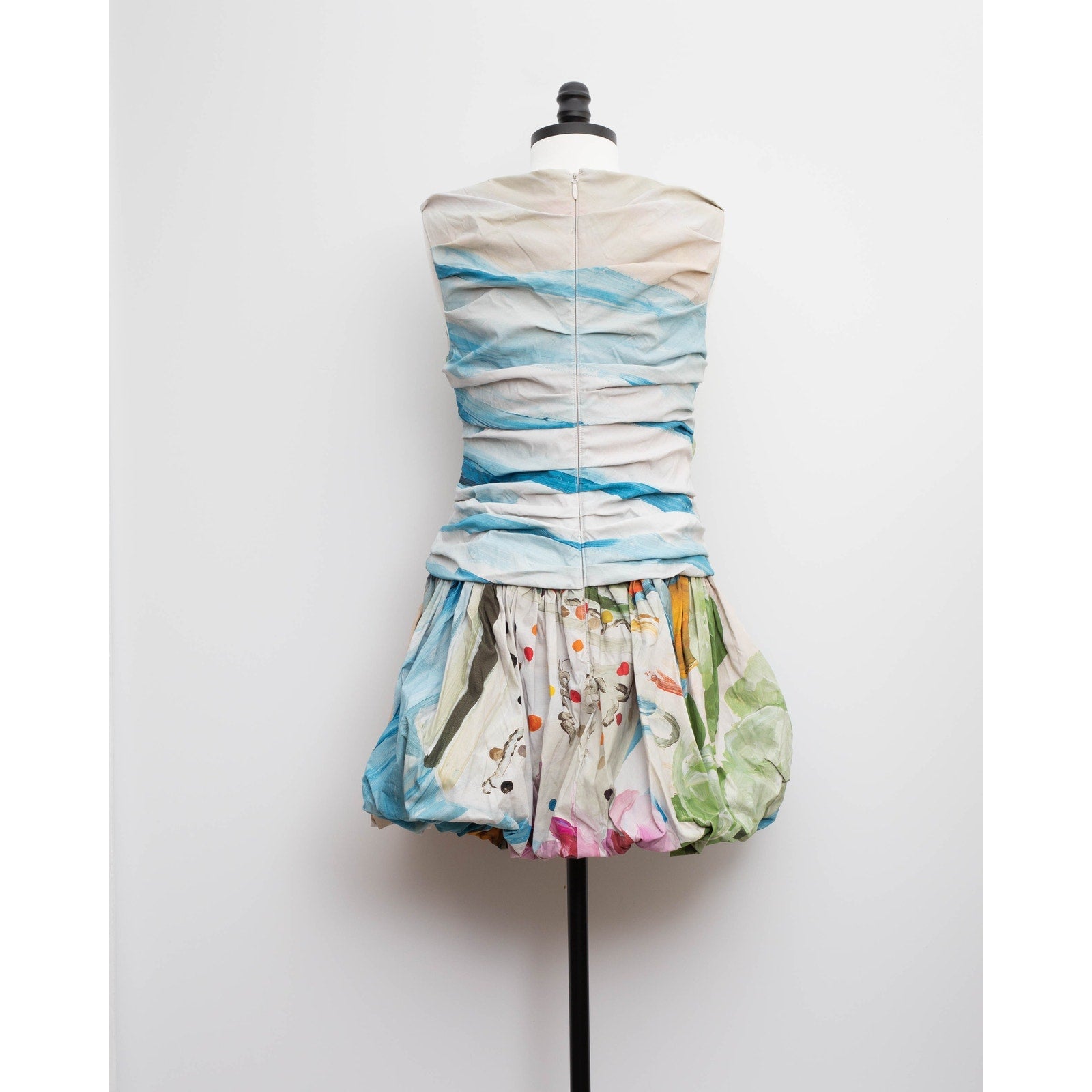 Acler Nershall Sleeveless Bubble-Hem Mini Dress US 10 - Wind & Song