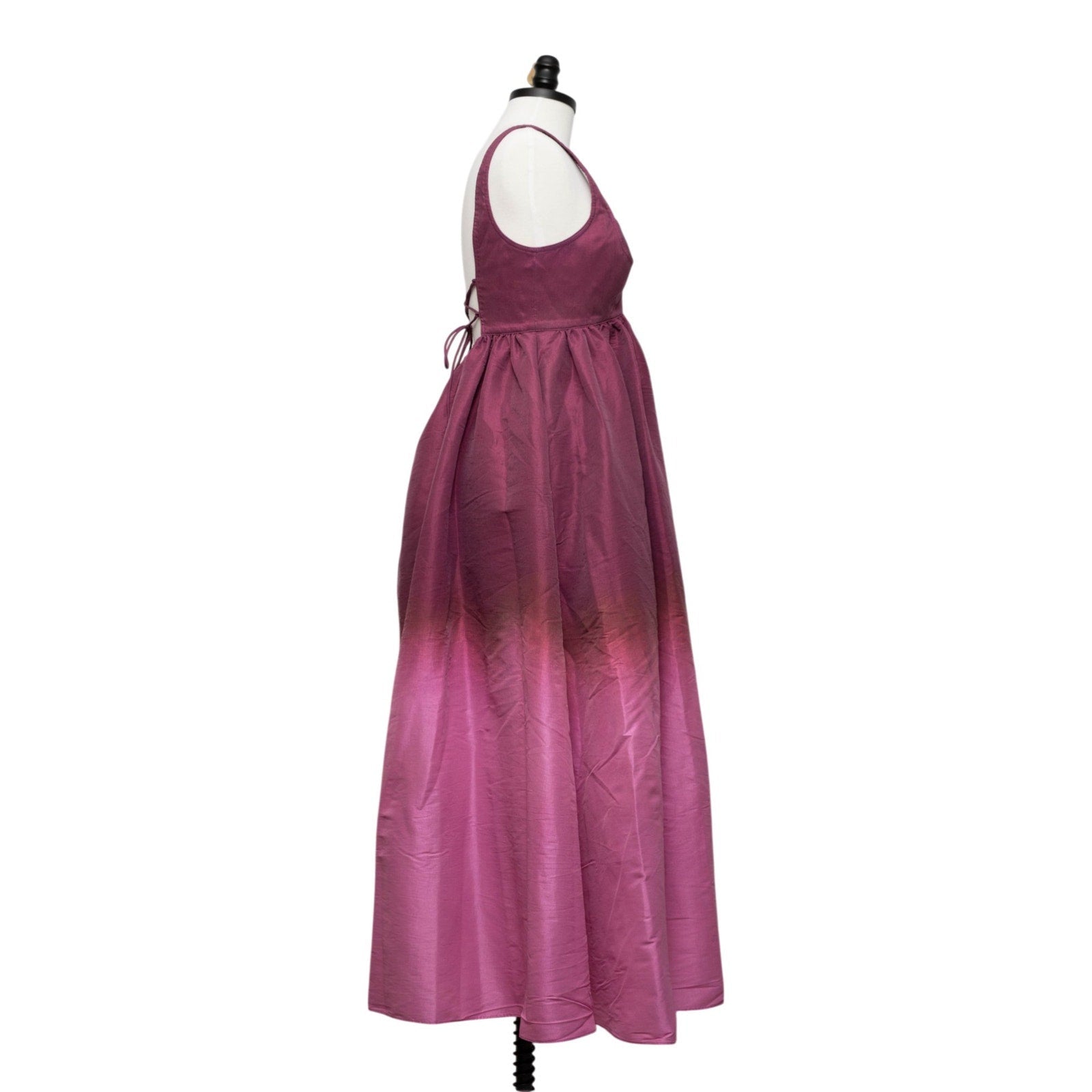 Acler Redin Maxi Dress Purple Ombre Sweetheart Gown Size 8 - Pre - owned - Wind & Song
