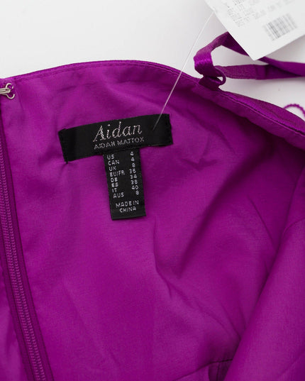 Aidan by Aidan Mattox Twist Front Cutout Gown - Wind & Song