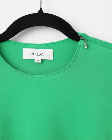 A.L.C. Adeline Dress in Fern Green - Wind & Song