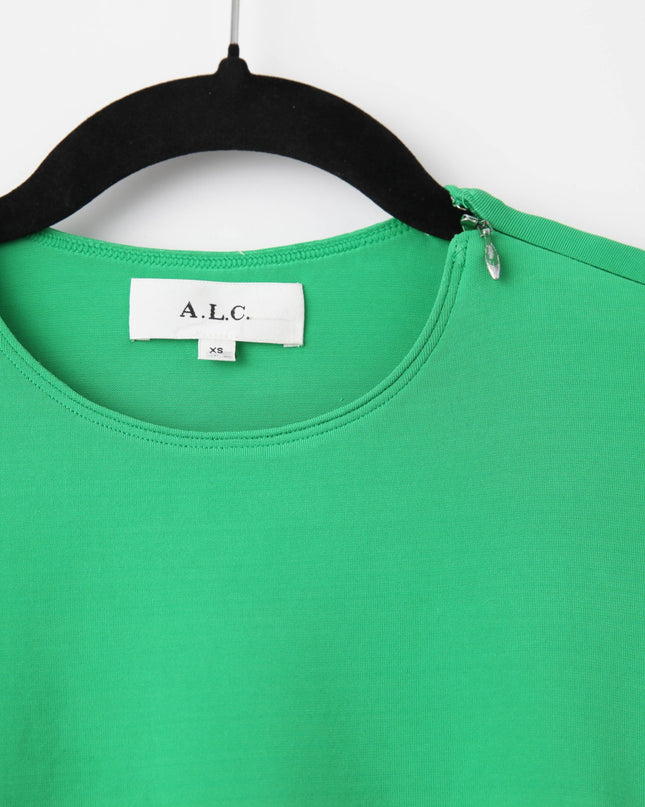 A.L.C. Adeline Dress in Fern Green - Wind & Song