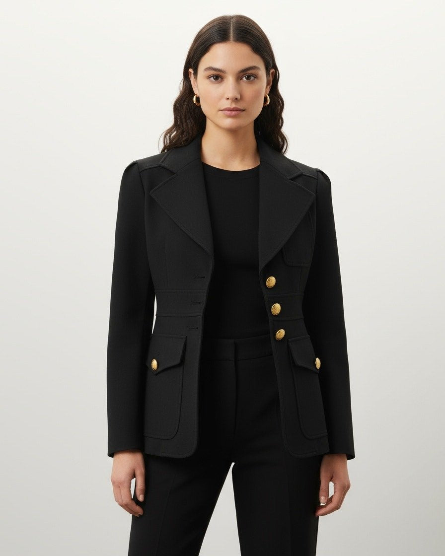 A.L.C. Amelia Jacket in Black - Wind & Song