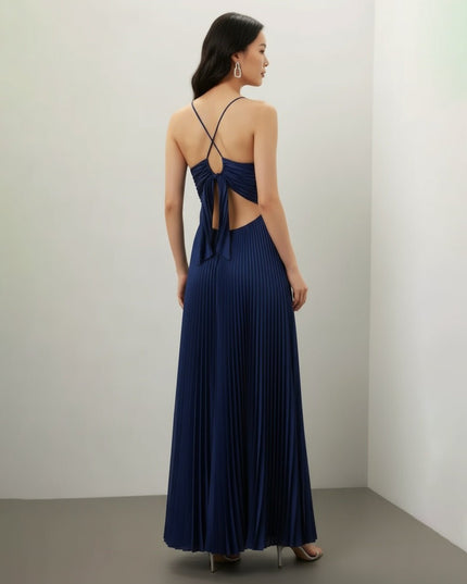 A.L.C. Navy Aries Maxi Dress in Navy Blue - Wind & Song
