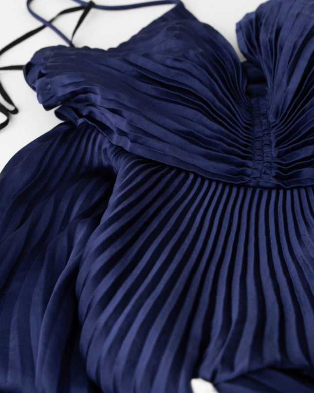 A.L.C. Navy Aries Maxi Dress in Navy Blue - Size 0 - Wind & Song