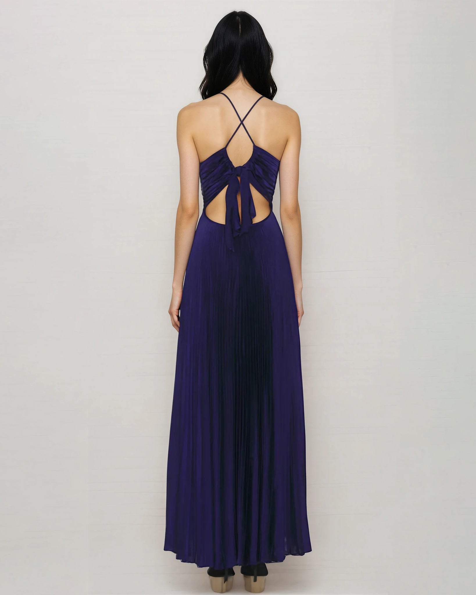 A.L.C. Navy Aries Maxi Dress in Navy Blue Size 2 & 00 - Wind & Song