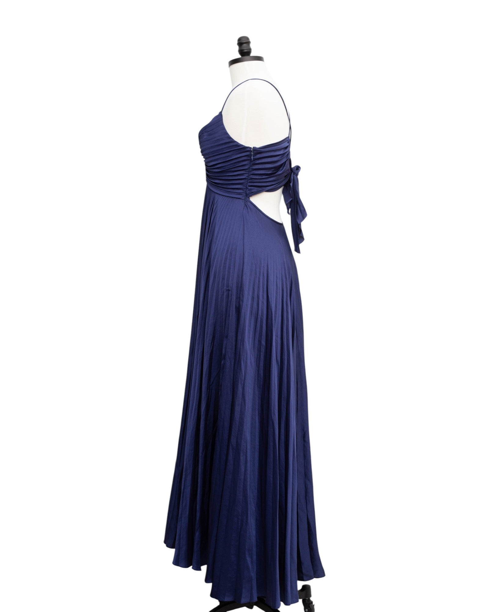 A.L.C. Navy Aries Maxi Dress in Navy Blue Size 2 & 00 - Wind & Song