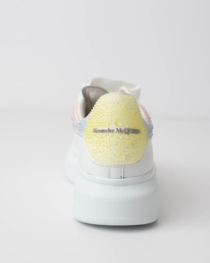 Alexander McQueen Oversized Sneaker in White/multicolour - Wind & Song