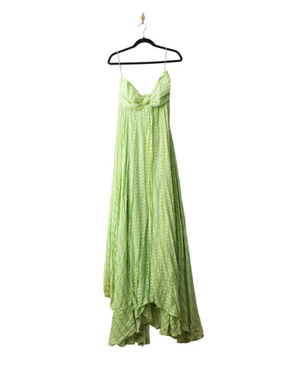 Alexis Elea Green Abstract Dress - Wind & Song