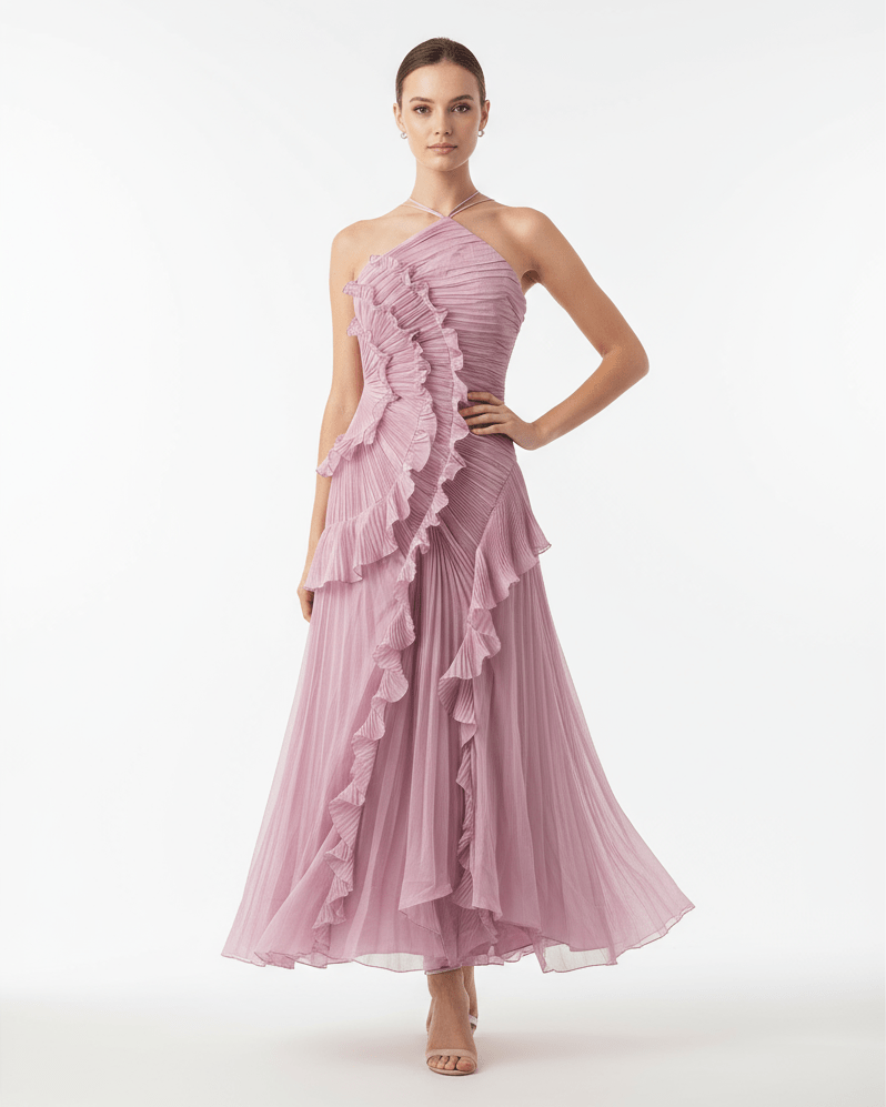 Amur Lorelie Halter Gown - Wind & Song