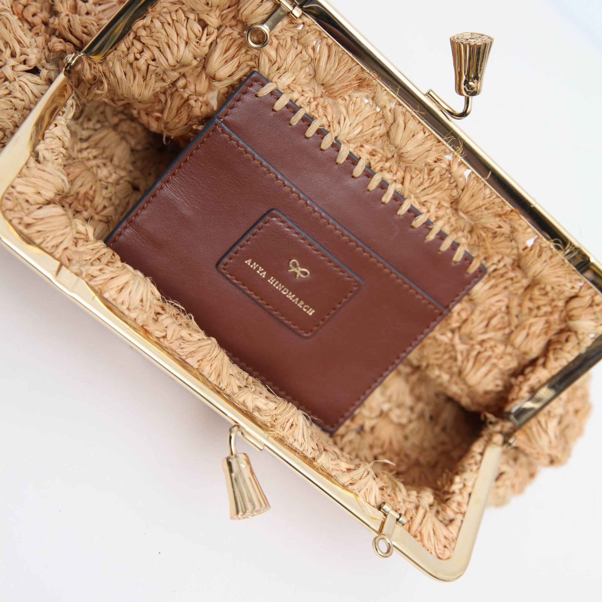 Anya Hindmarch Maud Bow Clutch - Wind & Song