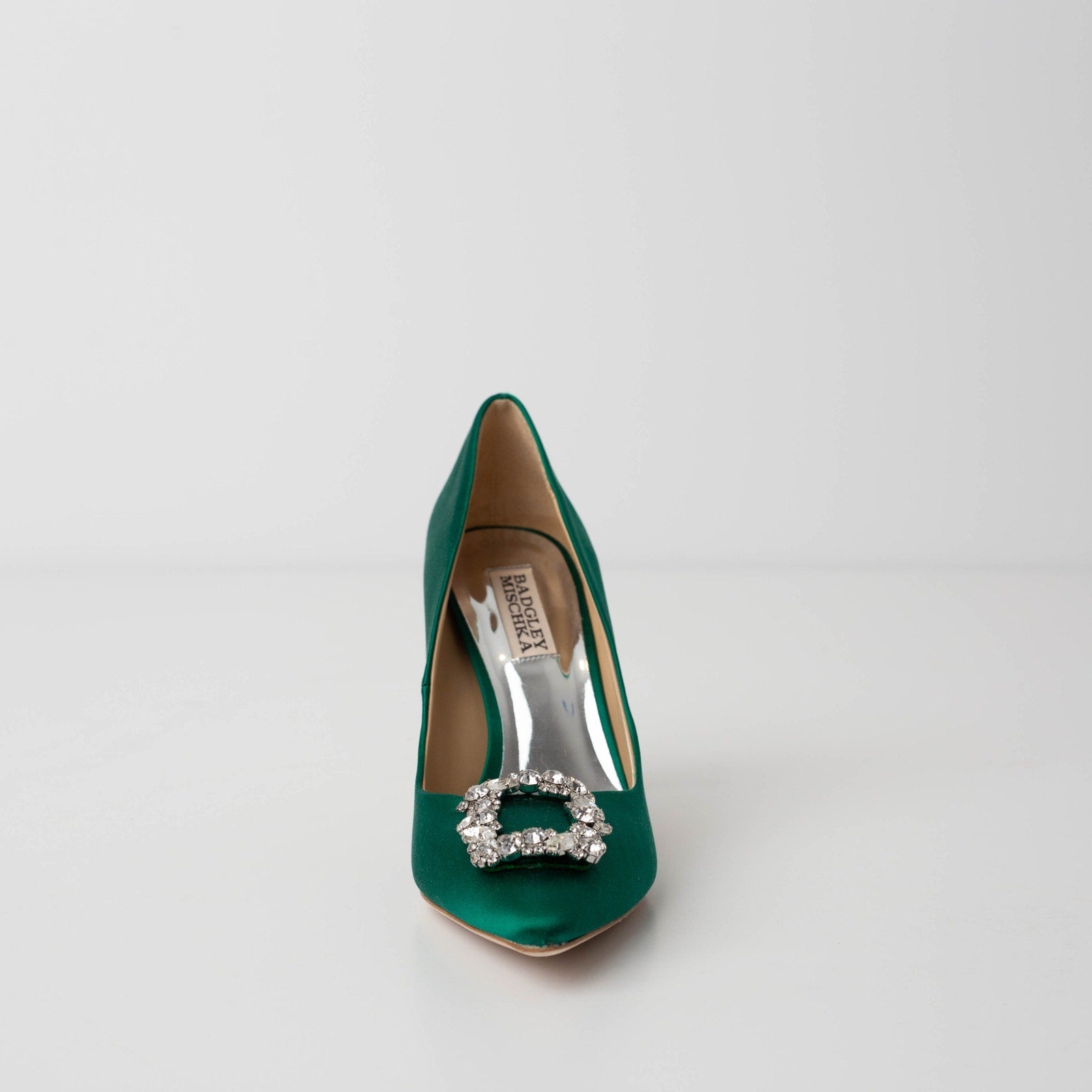 Badgley Mischka Cher Evening Pumps in Green - Wind & Song