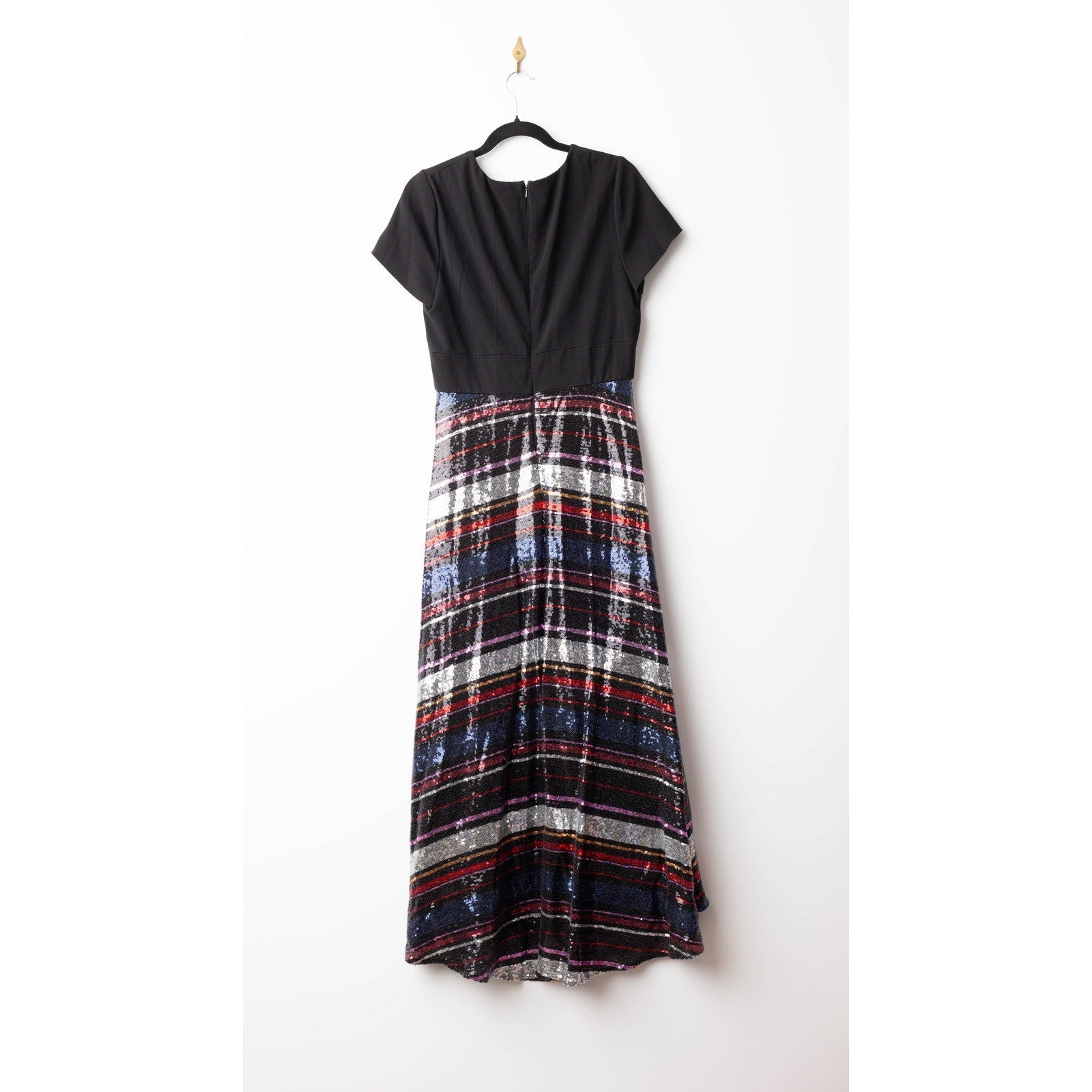 Badgley Mischka Sequin Skirt Gown - Wind & Song