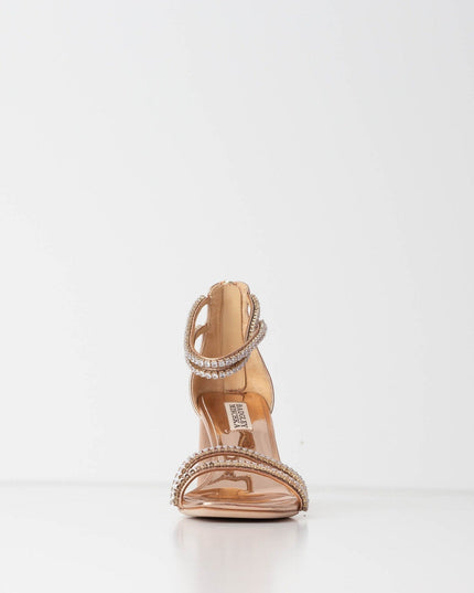 Badgley Mischka Women's Lillie Embellished Strappy High Heel Sandals - Wind & Song