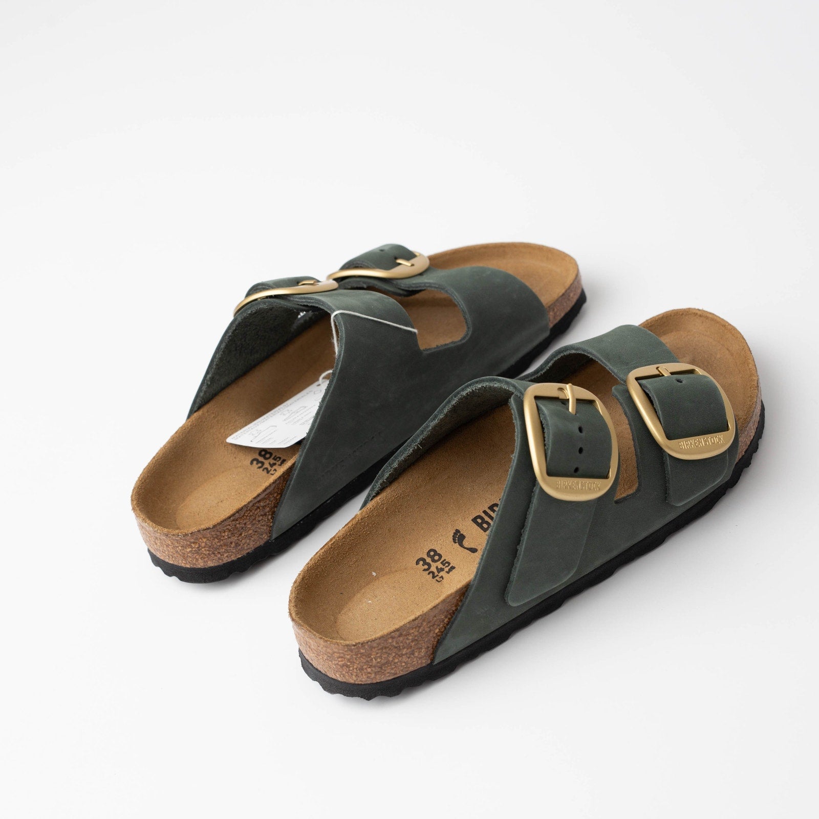 Birkenstock Arizona Oiled Leather in Thyme - Wind & Song