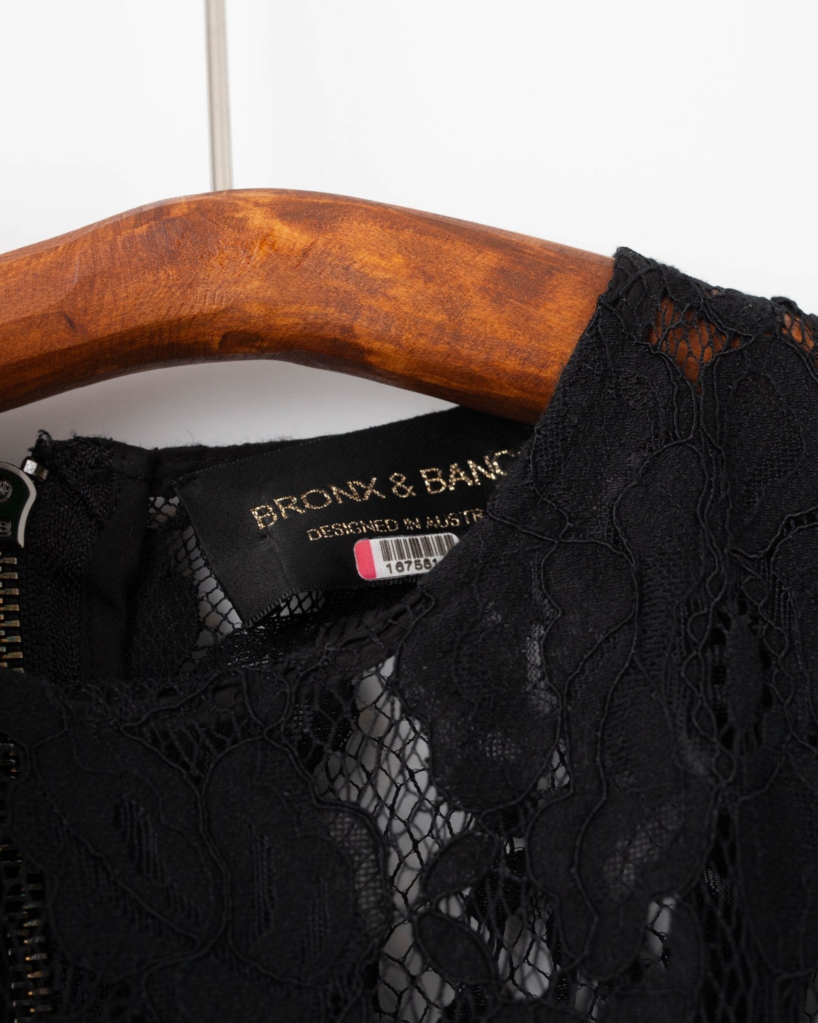 Bronx and Banco Colette Noir Black Gown - Wind & Song