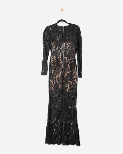 Bronx and Banco Colette Noir Black Gown - Wind & Song