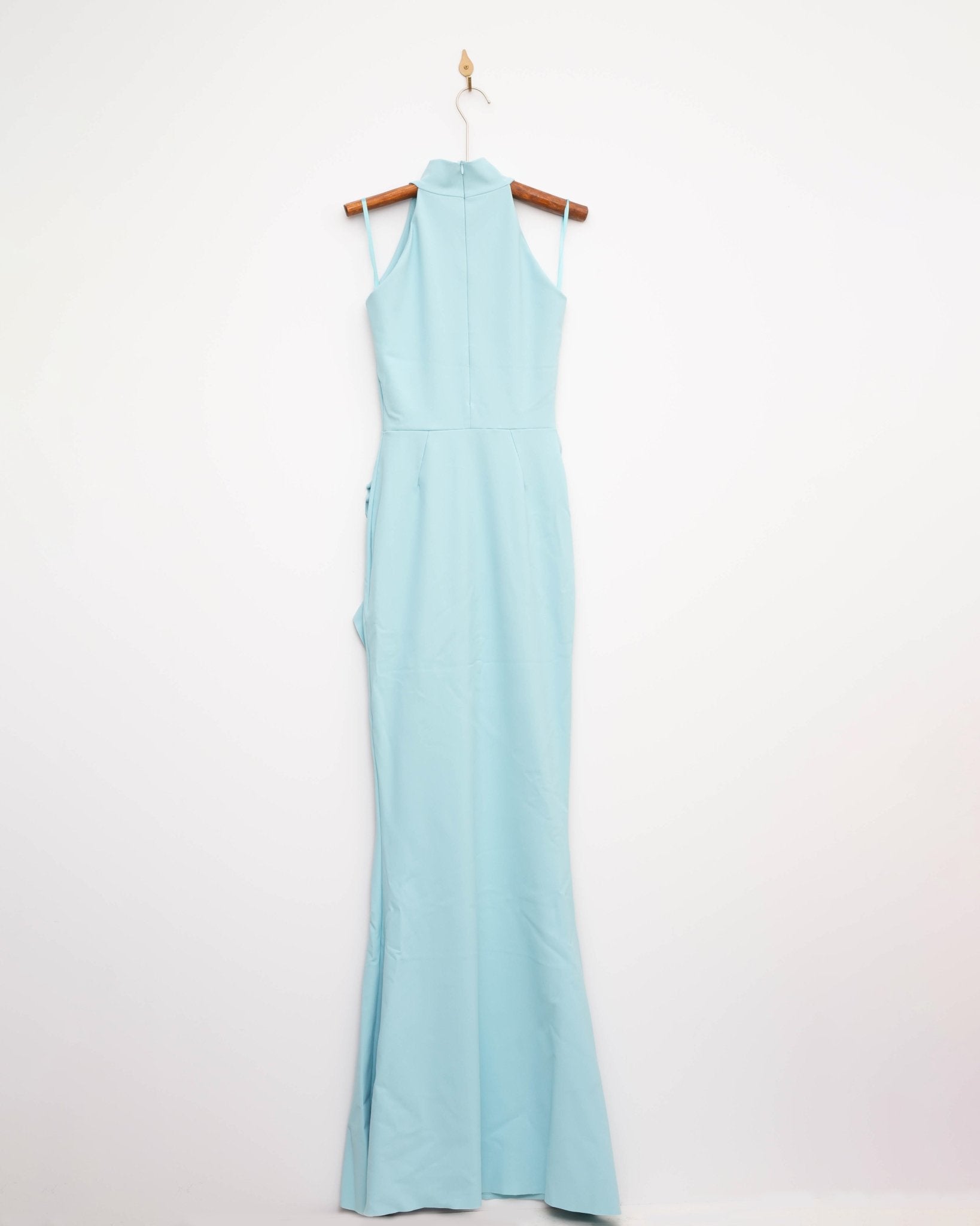 Chiara Boni La Petite Robe Gudrum Blue Long Dress Size 46 - Wind & Song