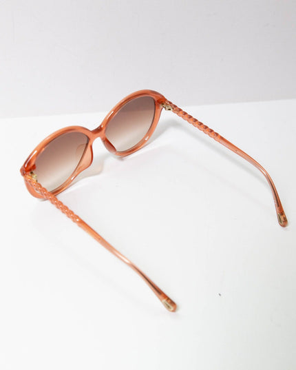 Chloé Nude Round Sunglasses - Wind & Song