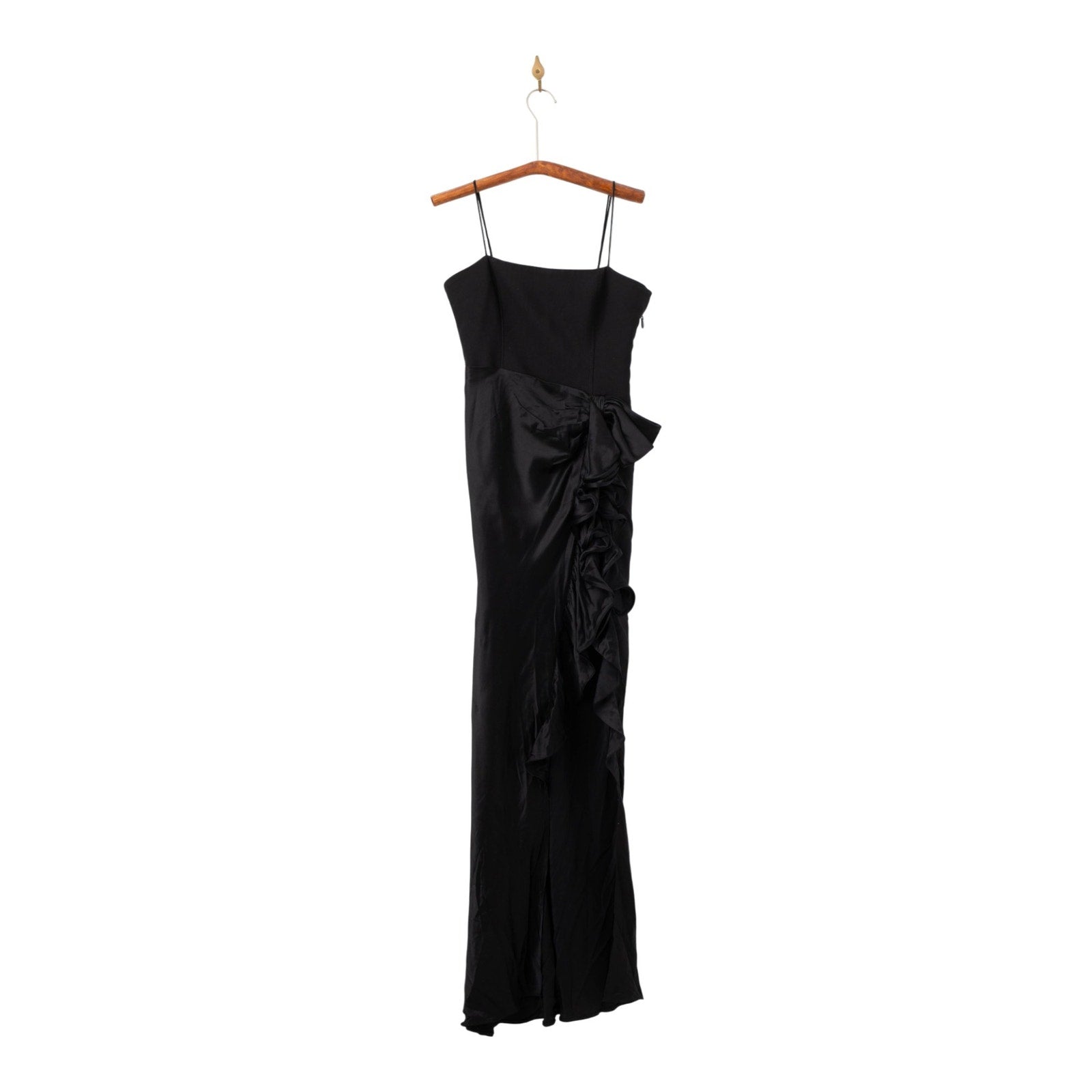 Cinq à Sept Drina Gown in Black Pre - owned - Size 6 - Wind & Song