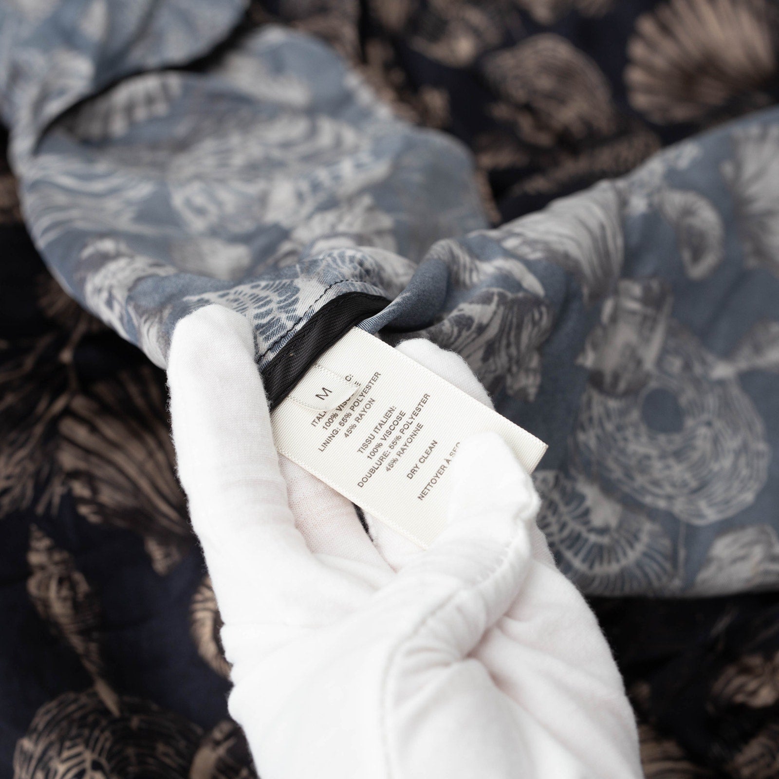 Co Puff Sleeve Black Printed Viscose Dress - Wind & Song