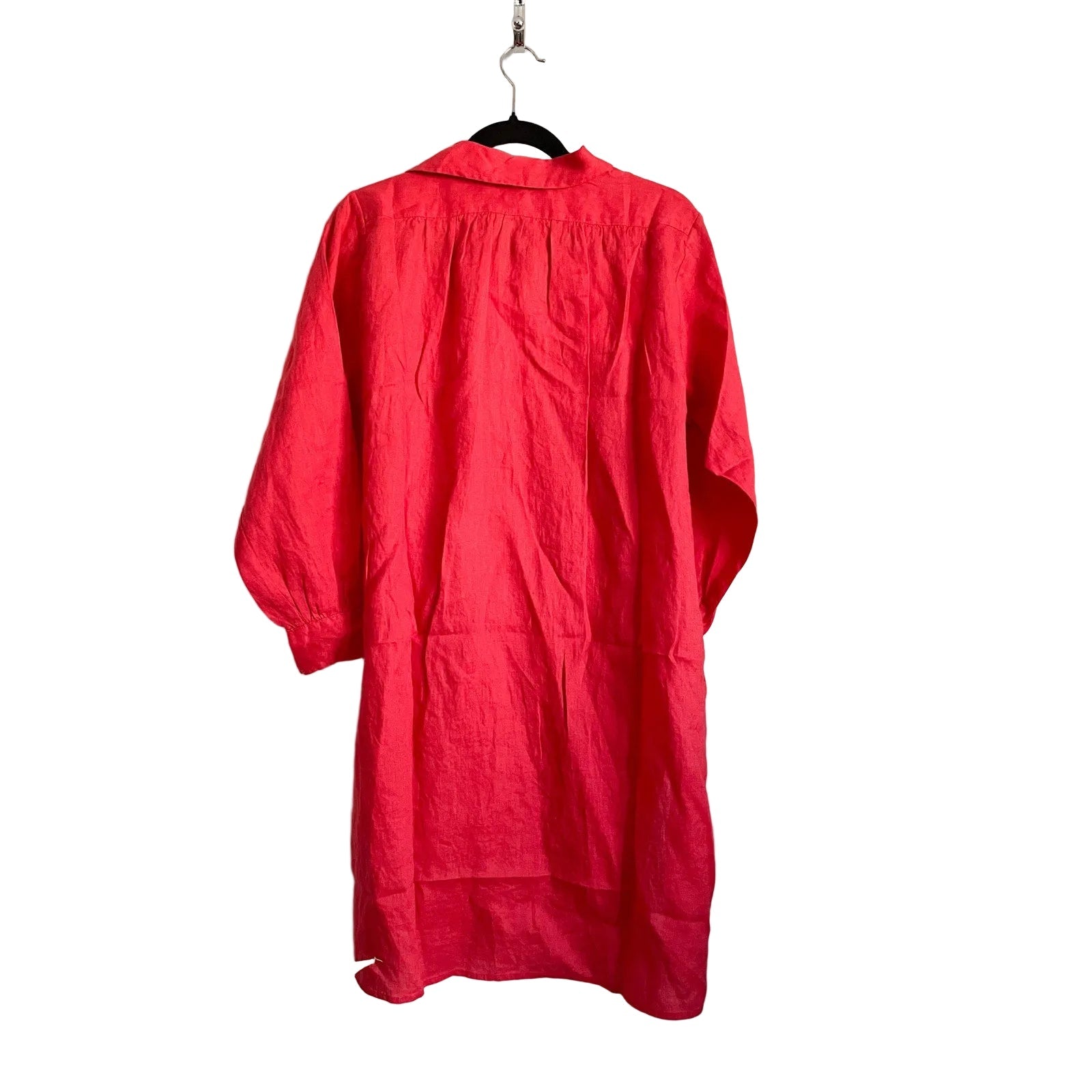 Dôen Jora Linen Dress in Scarlet Size XS NWT - Wind & Song