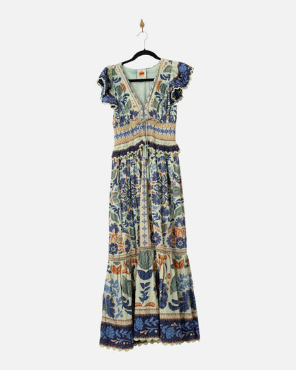 FARM Rio Ocean Tapestry Maxi Dress - Wind & Song