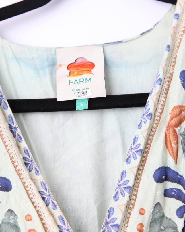 FARM Rio Ocean Tapestry Maxi Dress - Wind & Song