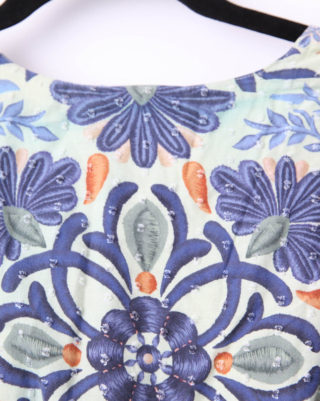 FARM Rio Ocean Tapestry Maxi Dress - Wind & Song