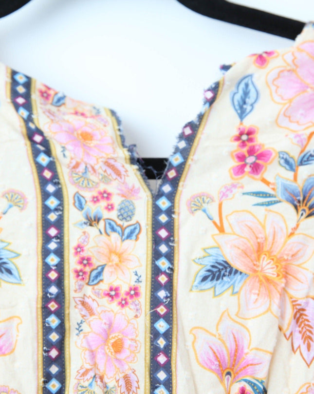 FARM Rio Superbloom Tapestry Cream Maxi Dress - Wind & Song