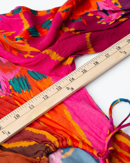 FARM Rio Vintage Wave Midi Dress - Wind & Song