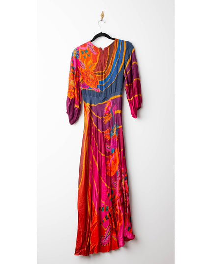 FARM Rio Vintage Wave Midi Dress - Wind & Song