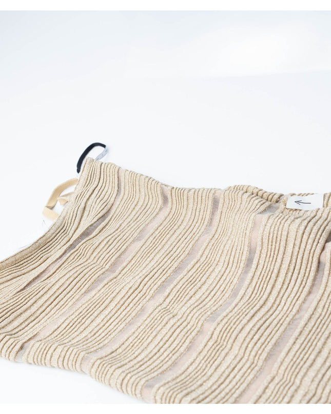 Hervé Léger Gold Metallic Bandage Gown - Wind & Song