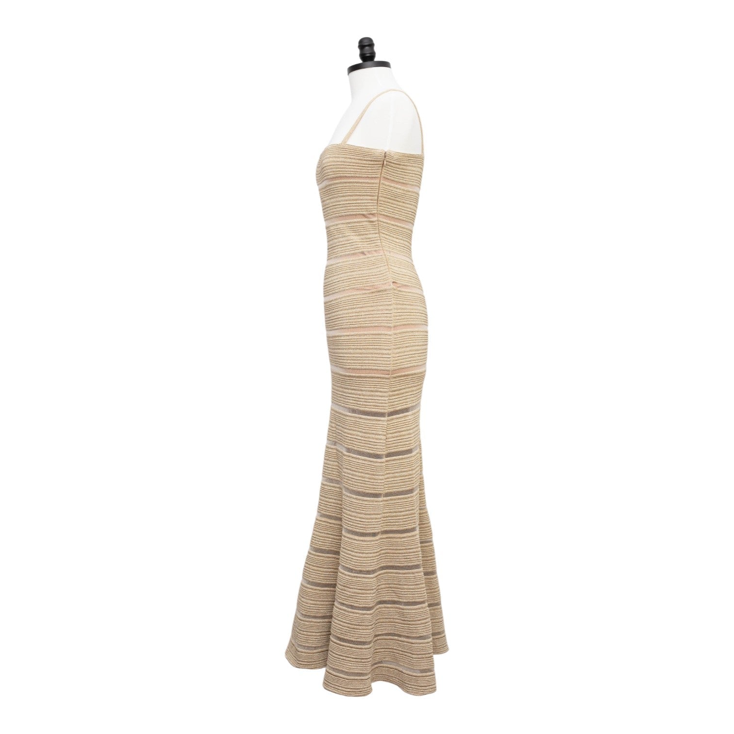 Hervé Léger Gold Metallic Bandage Gown Size S - Pre - owned - Wind & Song
