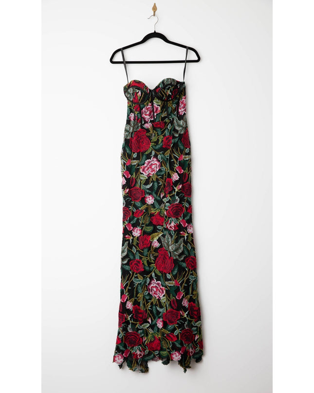 Ieena for Mac Duggal Strapless Bustier - Size 4 - Wind & Song