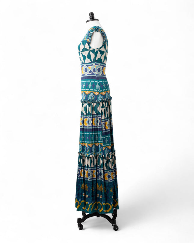 La DoubleJ Blue Pimento Dress - Wind & Song