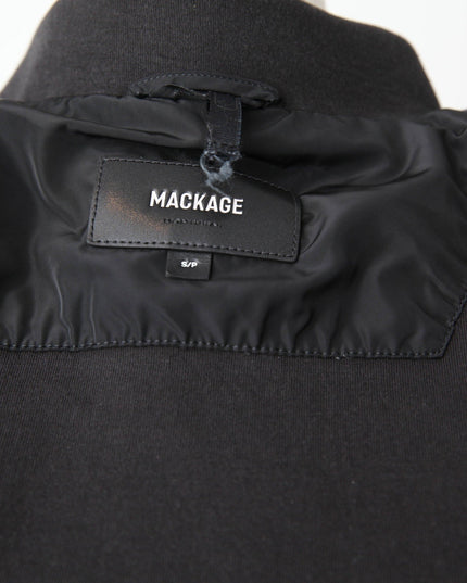 Mackage Black Della Hybrid Jacket with Hood - Wind & Song