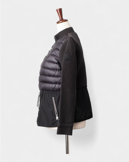 Mackage Black Della Hybrid Jacket with Hood - Wind & Song