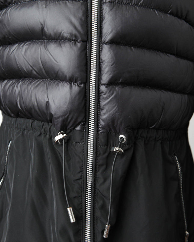 Mackage Black Della Hybrid Jacket with Hood - Wind & Song