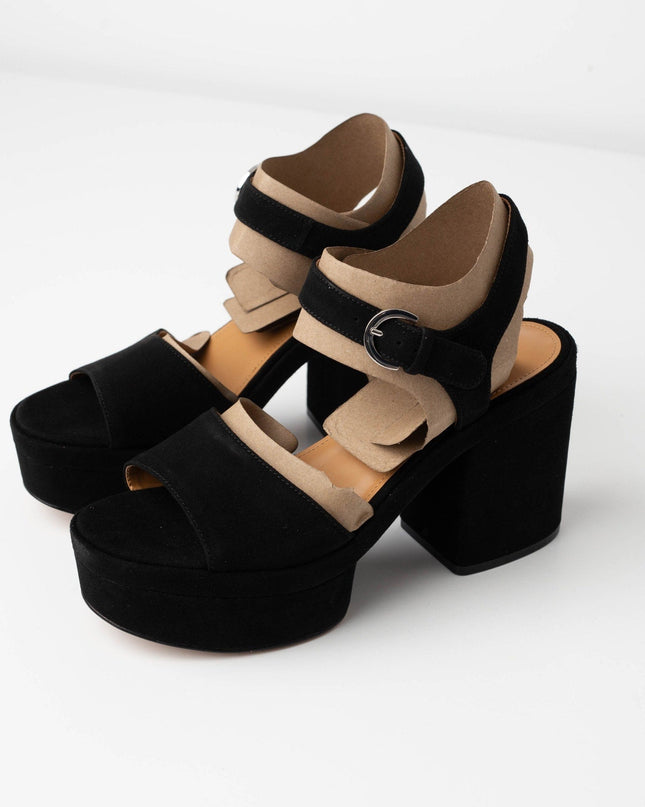 Marc Fisher LTD Women's Normi Block Heel Dress Sandals - Wind & Song