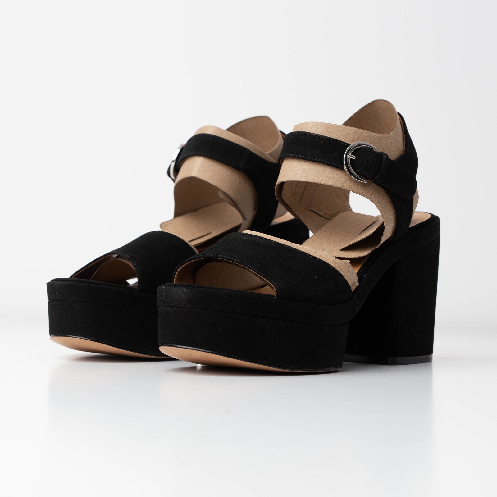 Marc Fisher LTD Women's Normi Block Heel Dress Sandals - Wind & Song