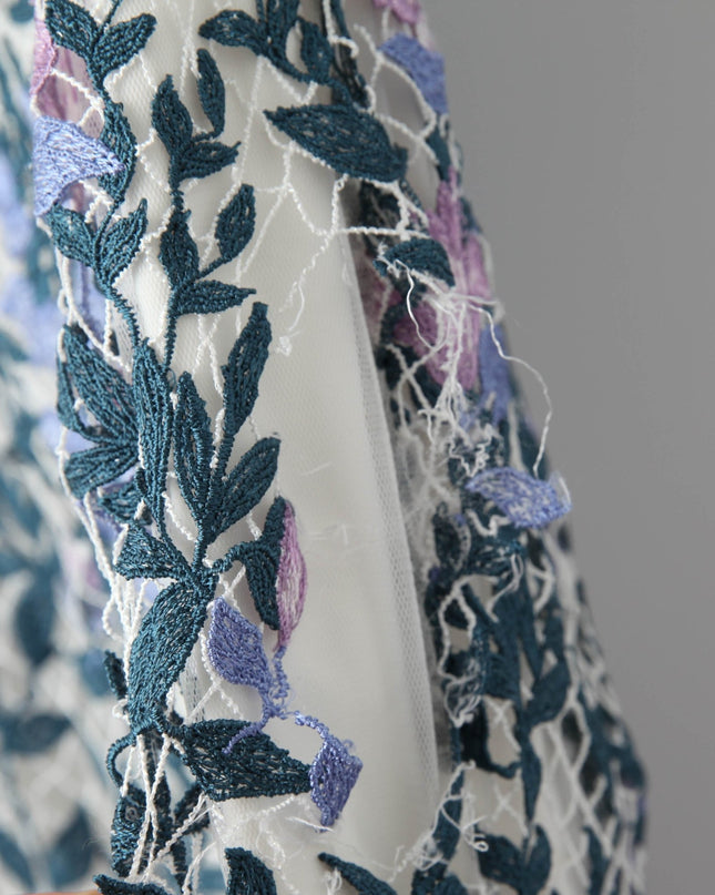 Marchesa Notte White Floral Lace Dress - Wind & Song