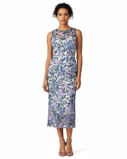 Marchesa Notte White Floral Lace Dress - Wind & Song