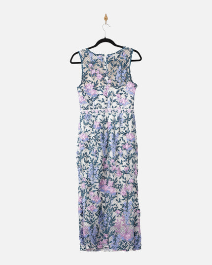 Marchesa Notte White Floral Lace Dress - Wind & Song