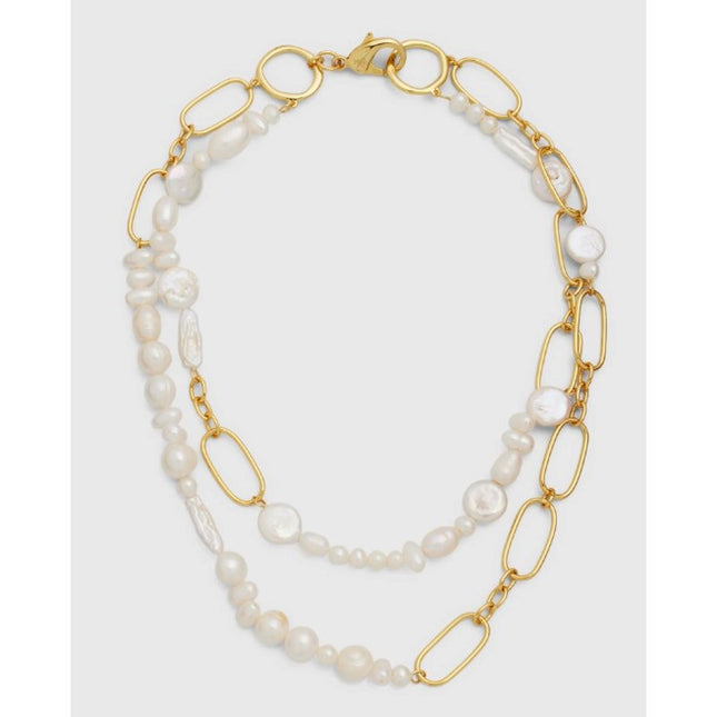 Mignonne Gavigan Rentata Double Collar Necklace - Wind & Song