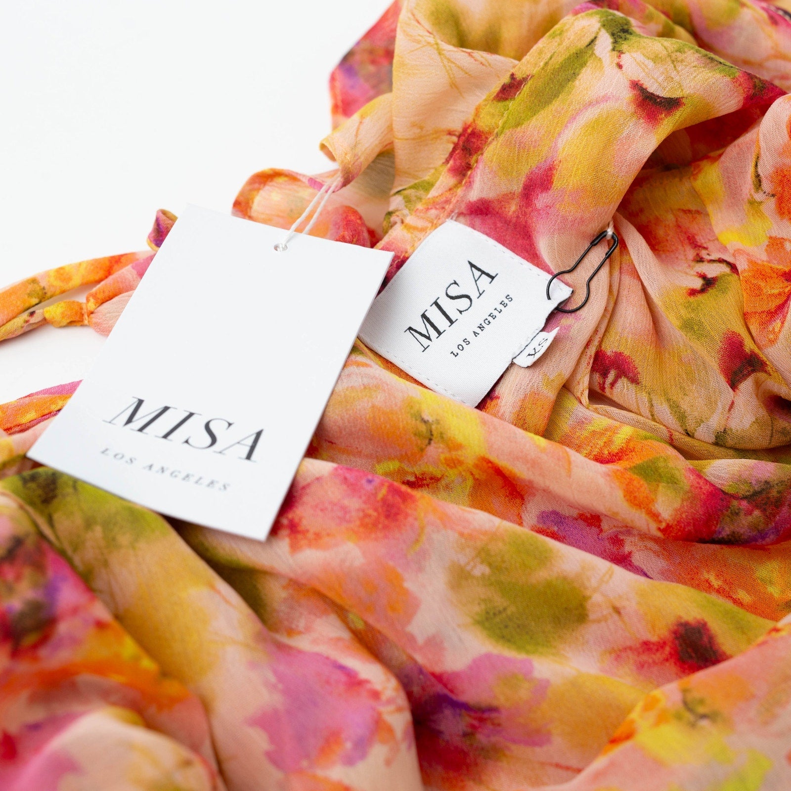 MISA Los Angeles Claudita Dress in GOLDEN FLORA - Wind & Song