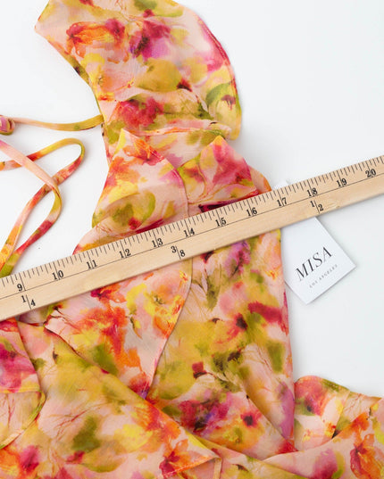 MISA Los Angeles Claudita Dress in GOLDEN FLORA - Wind & Song