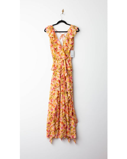 MISA Los Angeles Claudita Dress in GOLDEN FLORA - Wind & Song